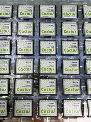 10PCS Cactus Industrial Grade 512MB Memory Card Compact Flash Cf Card