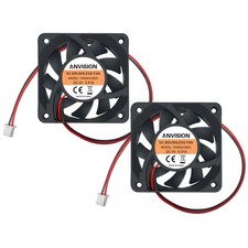 DC 5V Brushless Cooling Fan Dual Ball Bearing 2 Pin 60x15mm 2 PCS