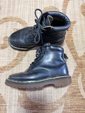 Dr. Martens Rare 90's Vintage Black Leather 939 Boots US 6 Womens EURO 37