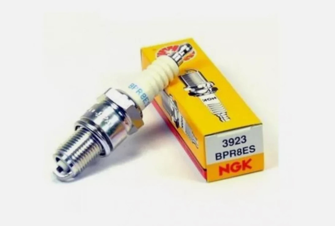 NGK BPR8ES Spark Plug 3923 QTY: 2 - Snowmobile ATV Motorcycle Powersports