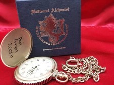 Fullmetal Alchemist Edward Silver Pocket Watch Limited Edition New