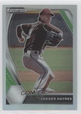 2021 Panini Prizm Draft Picks Silver Prizm Jagger Haynes #PDP219 0kr5