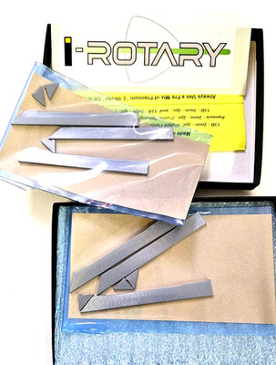 I ROTARY Mazda Rotary Engine APEX SEALS FOR 13b 2mm RX7 Street  Race Performance