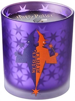 Harry Potter: Weasleys' Wizard Wheezes Glass Candle by Insight Editions