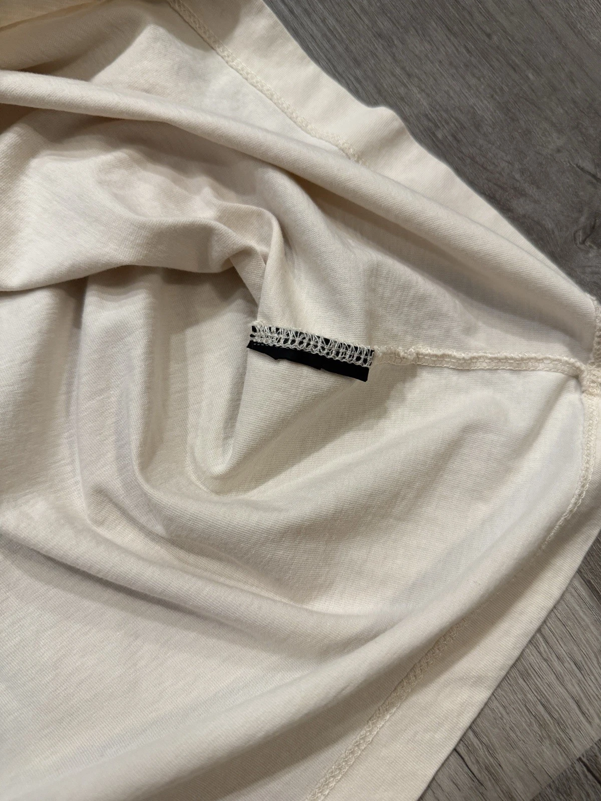 Marcelo Burlon T Shirt Uomo Marrone Beige Ricamato Albero Large