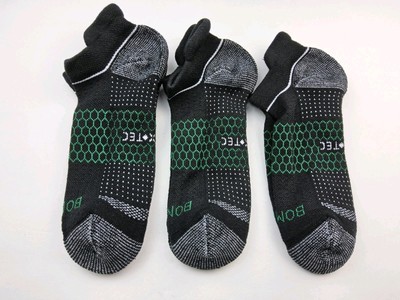 Bombas Hex-Tec Golf Style Athletic Ankle Socks Lot Of 3 Pairs Size XL