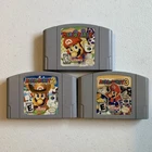 Mario Party 1 + 2 + 3 (Nintendo 64) N64 Cartridges Only Tested Working