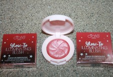 2x CIATE LONDON Glow-To Illuminating Blush PERFECT MATCH 0.08oz 2.5g travel size