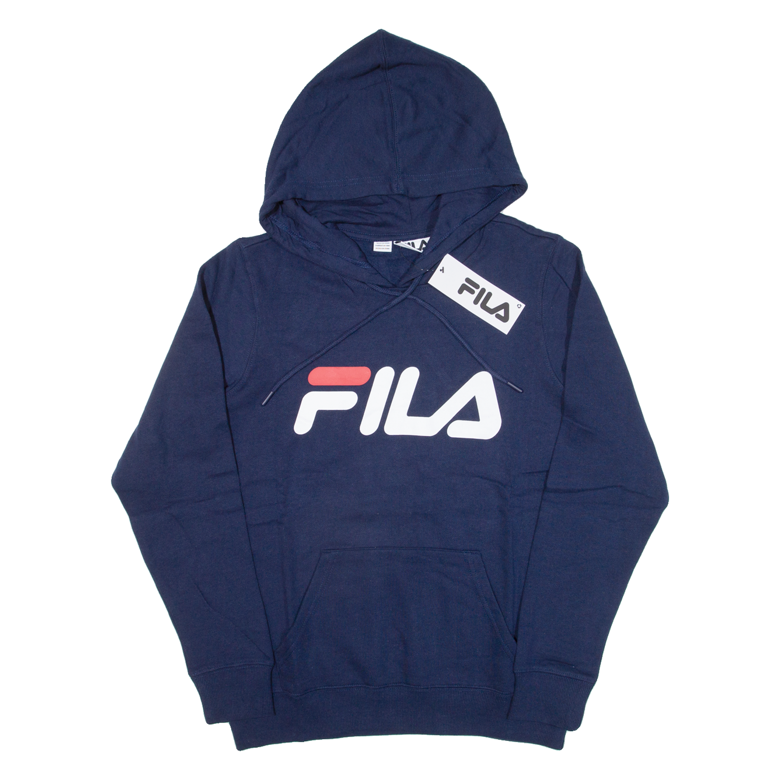 FILA felpa con cappuccio donna blu UK 12