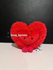 AUTHENTIC    NWT Jellycat Amuseable Large Beatie Heart - Retired- Limited