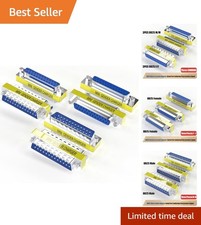 DB25 25Pin Mini Gender Changer Set: 6 Adapters for Seamless Device Connections