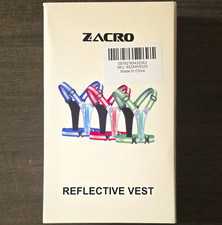 ZACRO RV01 LED Reflective Lightweight Safety Vest for Running, One Size