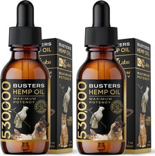 Buster'S Organic Hemp Oil 530,000 2-Pack for Dogs Cats - Max Pote