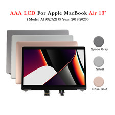 OEM LCD Screen Display Top Cover Assembly For Apple Macbook Air 13" A1932/A2179