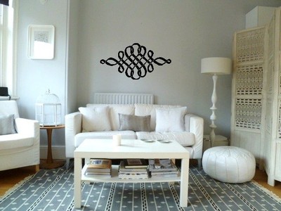 Autocollant Mural Déco 15x36 Pouces - Sticker Mots & Phrases Style Contemporain - Neuf