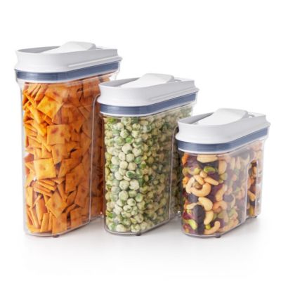 OXO Good Grips Pop Vorratsdose Müslispender Luftdicht in 6 Größen Cookiebox