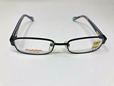 Nickelodeon Eyeglasses Spongebob STARBORD BLACK 46-16-125 Kids Youth Flex KD62