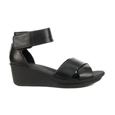 Sandali con zeppa Naturalizer Riviera in pelle nera