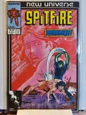 Spitfire #8 Comic 1987 Marvel Comics