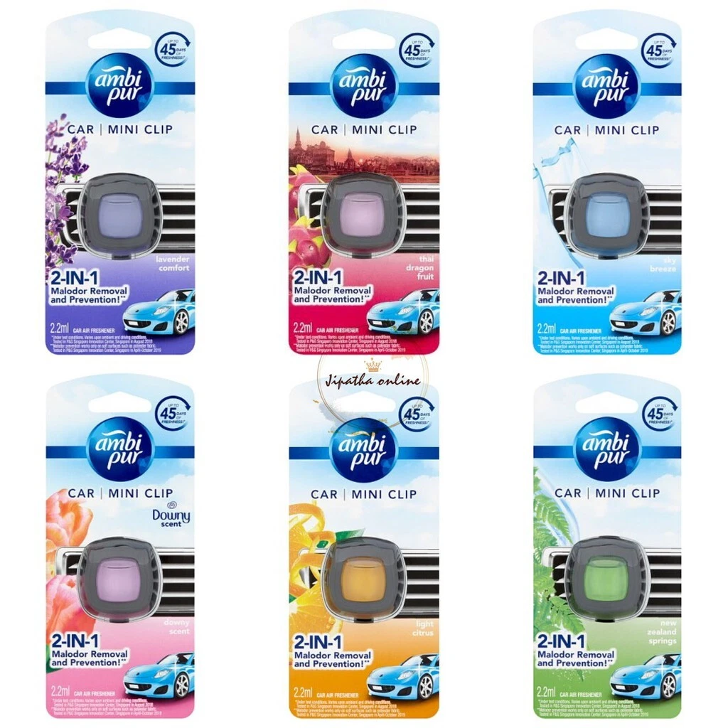 Febreze Car AmbiPur Car Mini Series Air Freshener QUANTITY 2.2 ML.