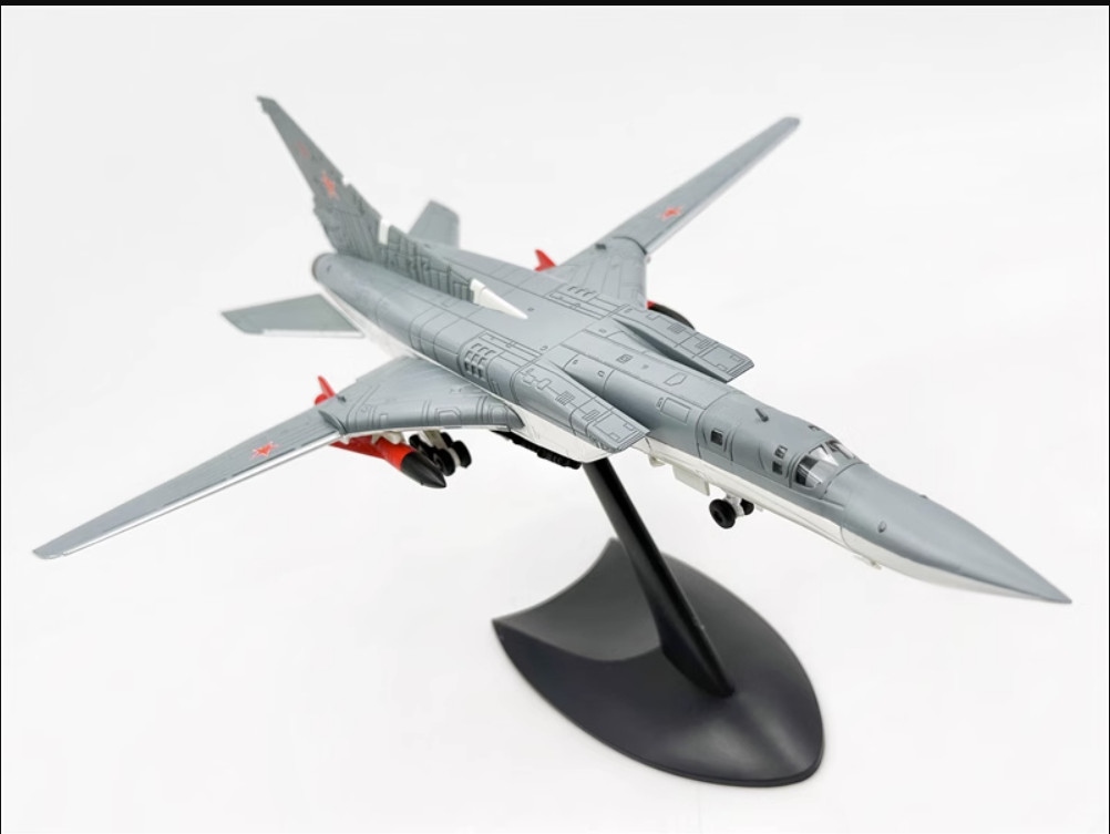 Wltk USSR Soviet AIR FORCE Tupolev Tu-22M Backfire Bomber 1/144 Diecast Model