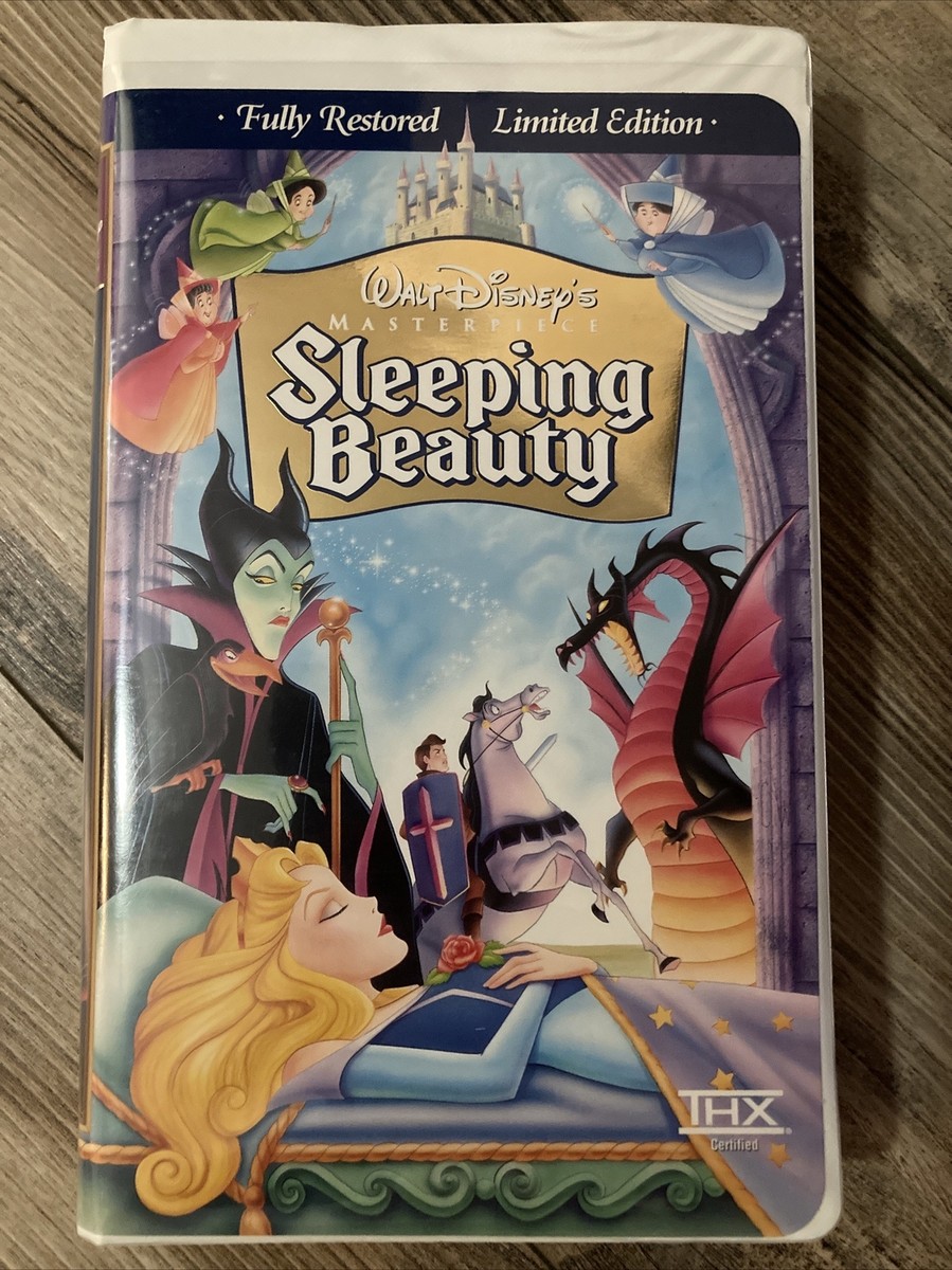 Ｔｈｅ　Ｓｌｅｅｐｉｎｇ　Ｂｅａｕｔｙ Sleeping Beauty Limited Edition (VHS, 1997) Masterpiece Collection
