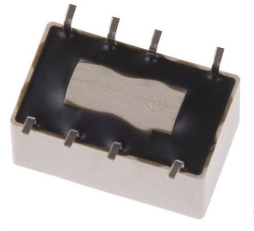 4 Rel&egrave; Sigillati American Zettler AZ733W-2A-5DE - Bobina 5VDC, DPST-NO, 10A, 250VAC - Nuovi