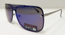 NWT GUESS GO 00053 Blue Shield Authentic Men's Sunglasses Gift idea /529/ New