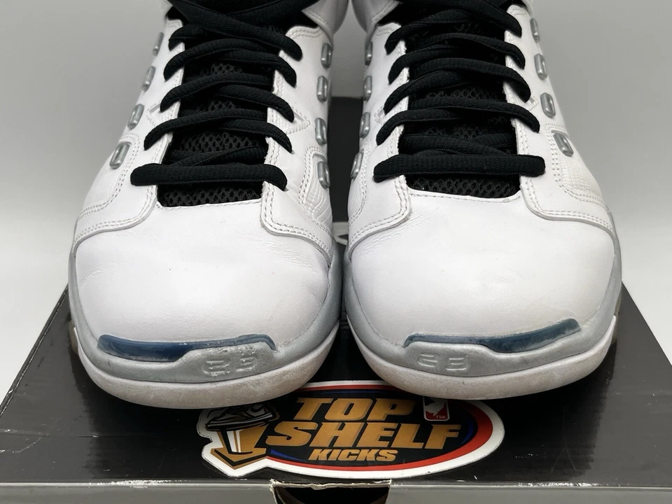 Air Jordan 6-17-23 Blanco Azul Universitario 2010 Talla 8 Usado Raro Retro Auténtico MJ Foto 4 de 4