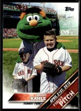 2016 Topps Update #FP-4 Brady Kahle First Pitch HSC