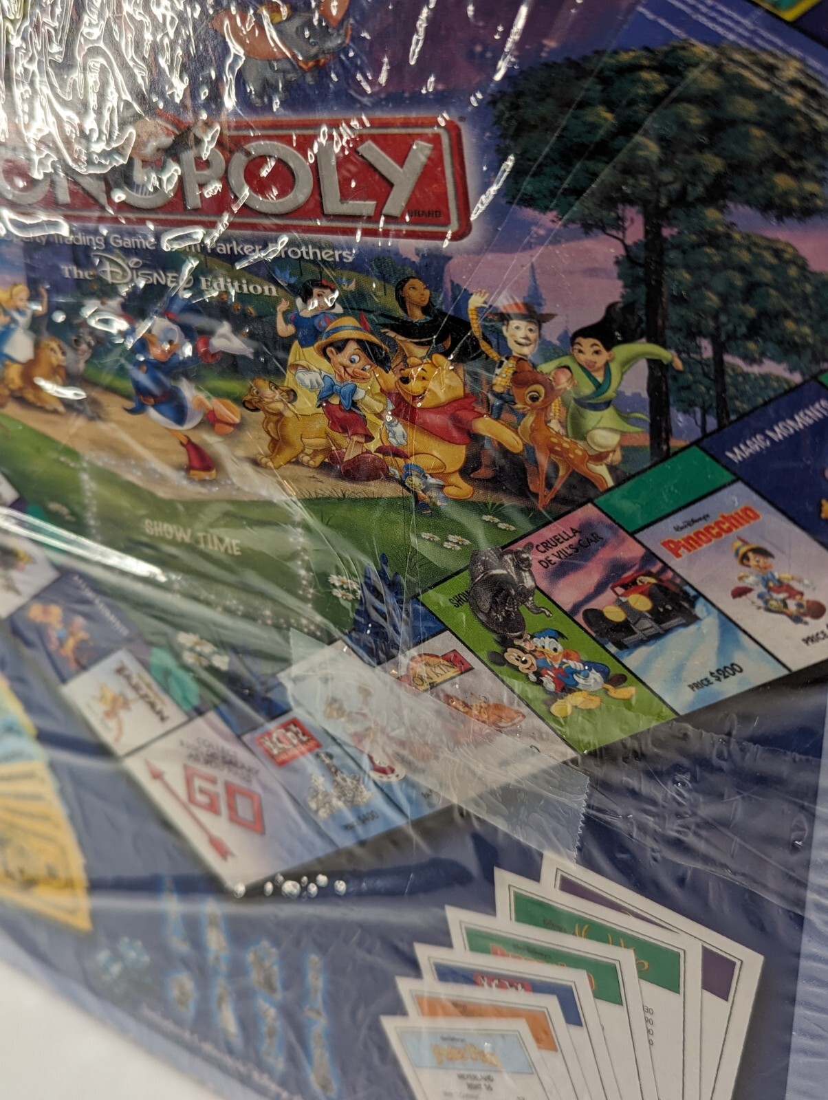 MONOPOLY The Disney Edition Board Game by Parker Brothers 2001 NEW SEALED