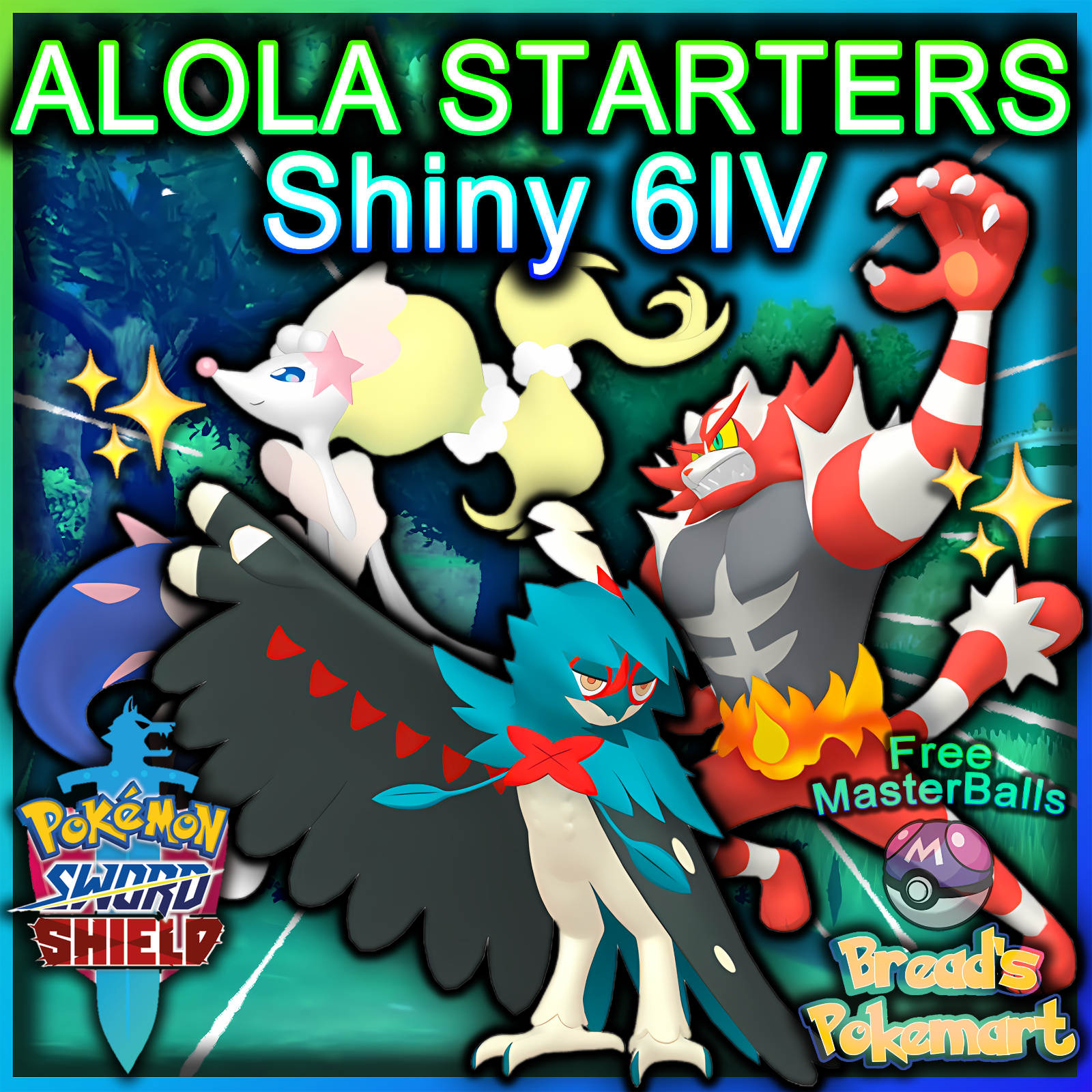 Ultra SHINY 6IV KARTANA / Pokemon Sword and Shield / Alolan -  Norway