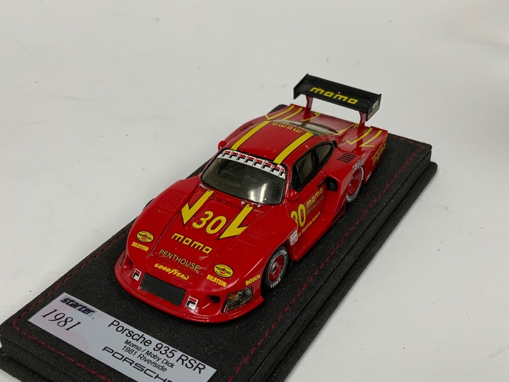 1/43 Starter Models Porsche 935 RSR Moby Dick 1981 Riverside  MG914 Custom Base