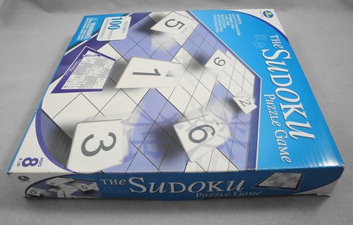 100 Sudoku Puzzles Family Board Game 3 Difficulty Levels Maplegrove 2004 Ages 8+ - Picture 10 of 12