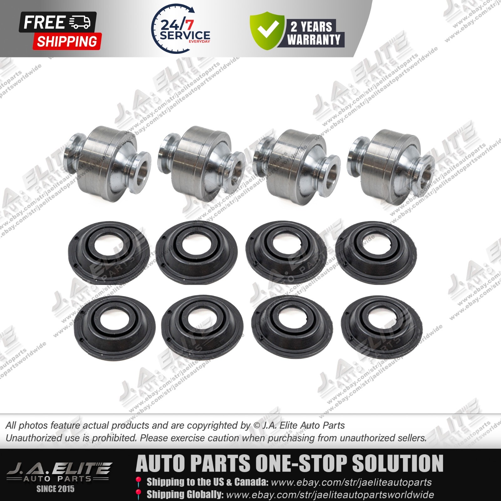 12pcs Lower Control Arm Ball Joint & Gaiters fit Ferrari 430 599 612 360, 203632