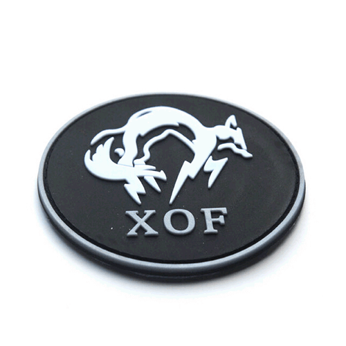 Metal Gear Solid MGS XOF Badge Special Forces Armband 3D PVC Patch - Picture 6 of 6