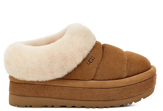 UGG Tazzlita USサイズ7新品未使用 オンラインショップ購入正規品 UGG Tazzlita Chestnut Platform Slipper Women's US sizes 5-12