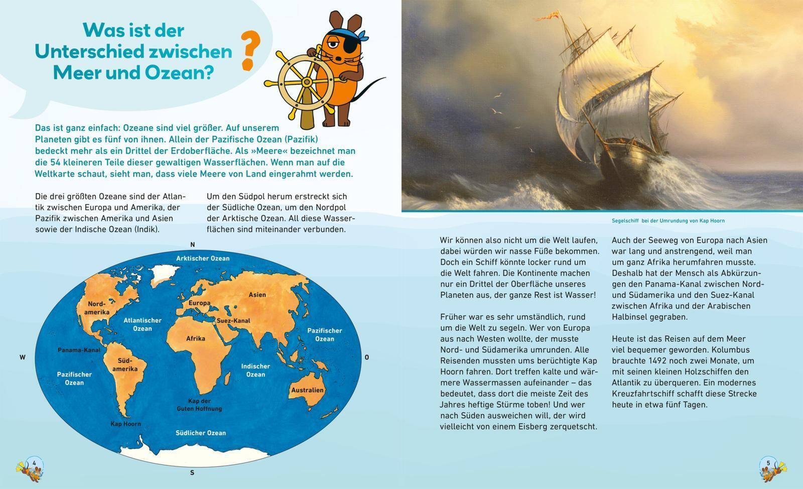 Thumbnail - Frag Doch Mal ... Die Maus: Meere Und Ozeane | Sylvia Englert | Buch |