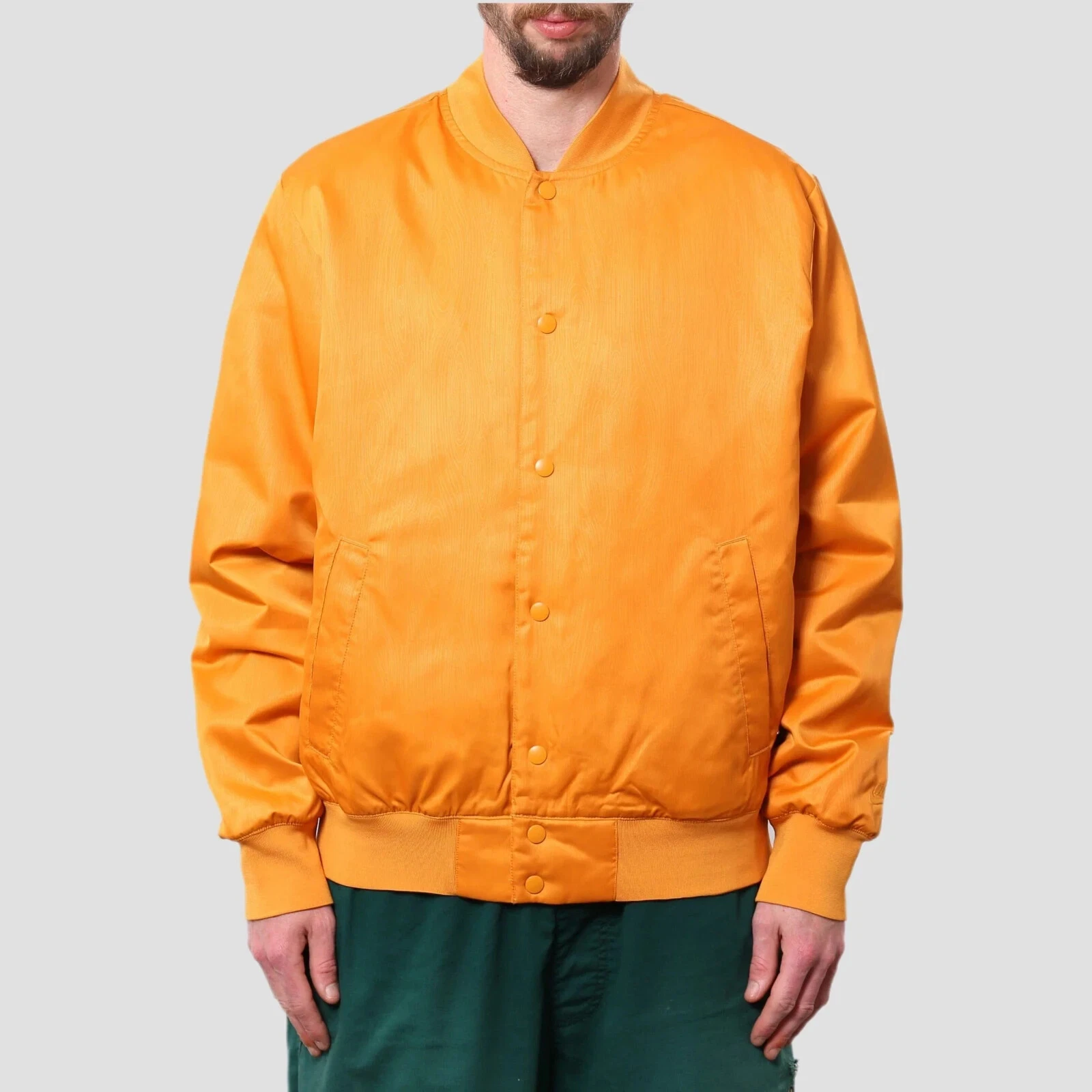 NIKE SB STORM FIT DNA OL SKATE JACKET SIZE L (DH2632 738) LIGHT CURRY
