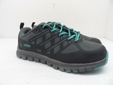AGGRESSOR Women's Steel Toe Steel Plate Safety Work Shoe 1501 Gray/Black 8.5M