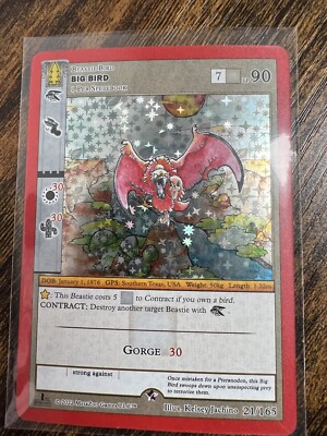 BIG BIRD 21/165 FULL HOLO WILDERNESS - METAZOO