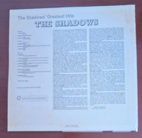 THE SHADOWS " GREATEST HITS " JAPANESE EDITIONS RECORDS LP - Picture 2 of 7