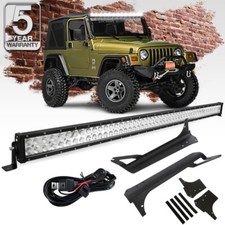52 Inch 700w Led Light Bar Mount Brackets Kit For Jeep Wrangler Tj 1997-2006 52 Inch 700w Led Light Bar Mount Brackets Kit For Jeep Wrangler Tj 1997-2006