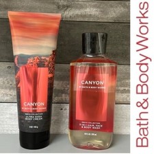 Bath & Body Works Canyon 3-in-1 Hair Face & Body Wash and Ultra Shea Body Cream