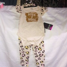 Girls tights set/2 Piece Set /Size 18 Month/Multi Color/pin under Blouse