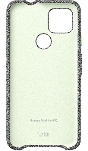 Genuine Official Google Pixel 4a 5G Fabric Case Cover “Static Grey” GA02064 - Picture 7 of 9