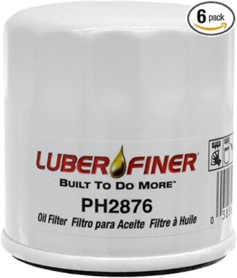 Set of 6 - Engine Oil Filter Fits Hyundai Kia Nissan Subaru 1990-2011 - PH2876