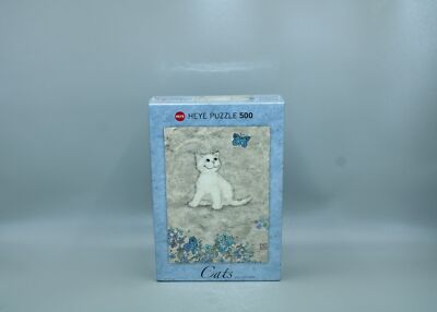  NEU: Jane Crowther Cats Katzen White Kitty Heye Puzzle 500 T jigsaw  