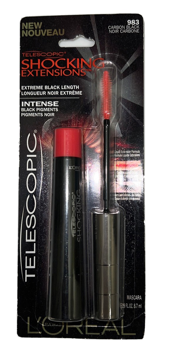 L'Oreal Telescopic Shocking Extensions Mascara #983 Carbon Black