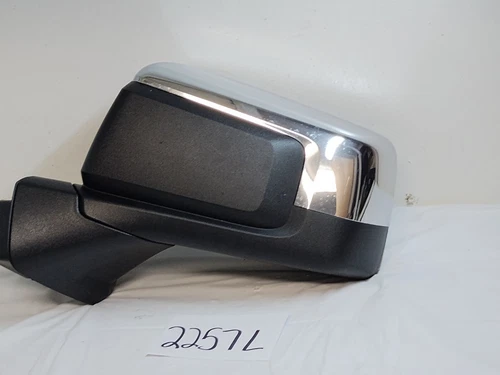 2019-2024 SILVERADO SIERRA LEFT DRIVER SIDE DOOR MIRROR POWER HEATED CHROME OEM